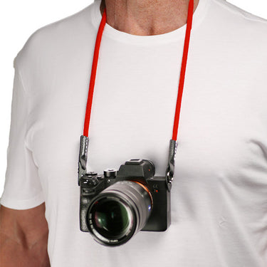 Hoodman Climbing Strap Rope Neck Strap - Red