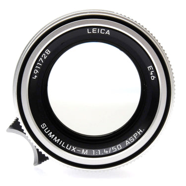 Leica 50mm f1.4 Asph II Silver, Case 4911728