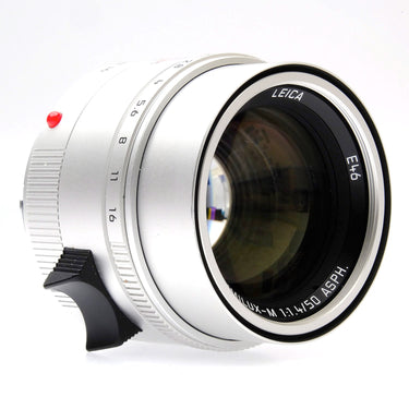 Leica 50mm f1.4 Asph II Silver, Case 4911728
