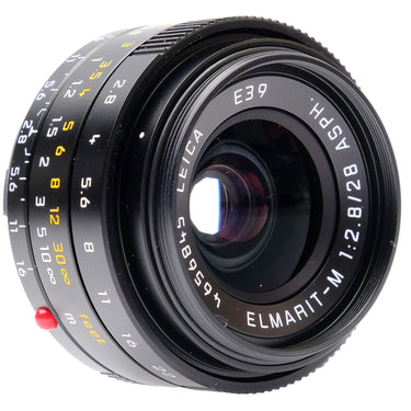 Leica 28mm f2.8 Elmarit-M Asph II, Black, Hood 4656845