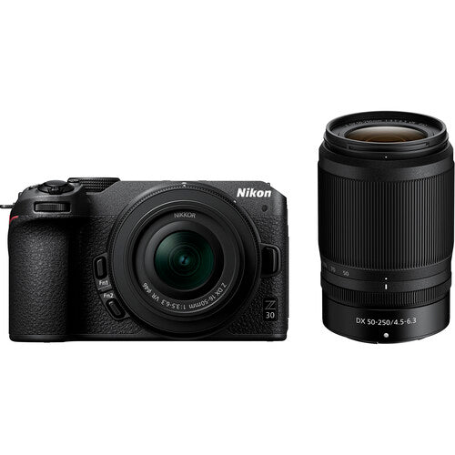 Nikon Z30 w/16-50mm & 50-250mm
