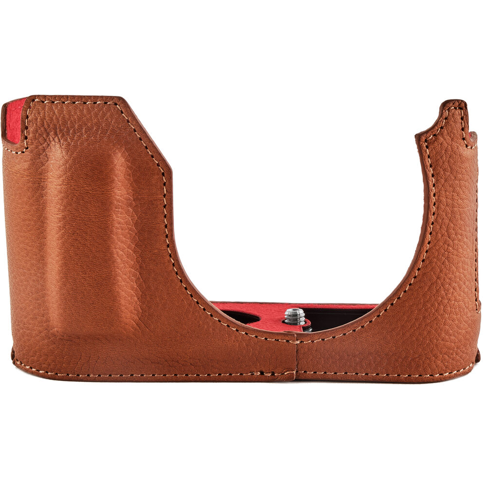 Oberwerth Leica D-Lux 8 Half Case Cognac
