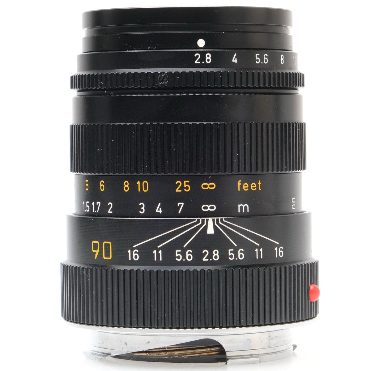 Leica 90mm f2.8 Tele-Elmarit-M, Black, Boxed 3316825