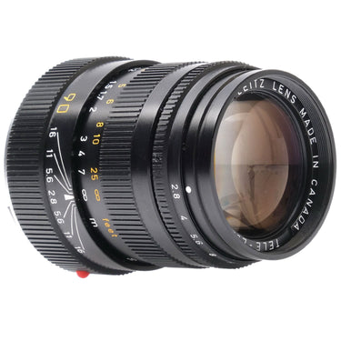 Leica 90mm f2.8 Tele-Elmarit-M, Black, Boxed 3316825