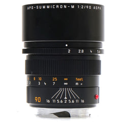 Leica 90mm f2 APO-Summicron-M Asph, Black, Boxed 4614027