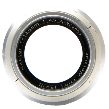 Leica 13.5cm f4.5 Hektor, Silver 983893