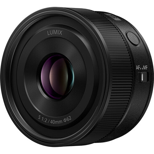 Panasonic S 40mm f2 Lens - Black