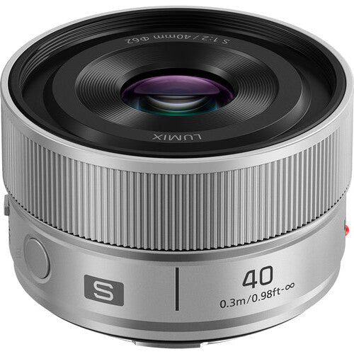 Panasonic S 40mm f2 Lens - Silver