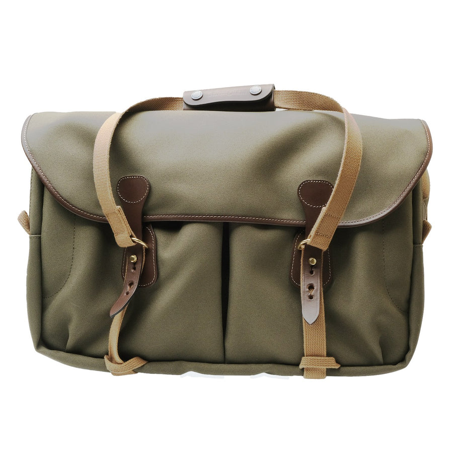 Billingham 555 Mark II Sage Fibernyte / Chocolate Leather 564961