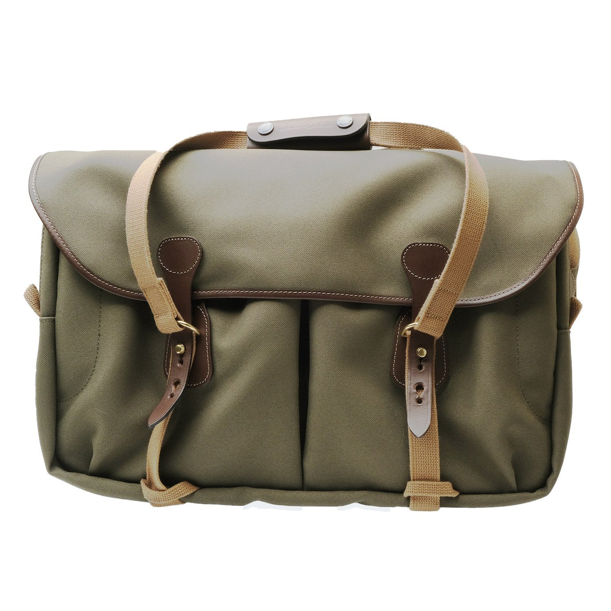Billingham 555 Mark II Sage Fibernyte / Chocolate Leather 564961