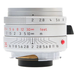 Leica 35mm f2 Summicron-M Asph II Silver, Boxed 4732585