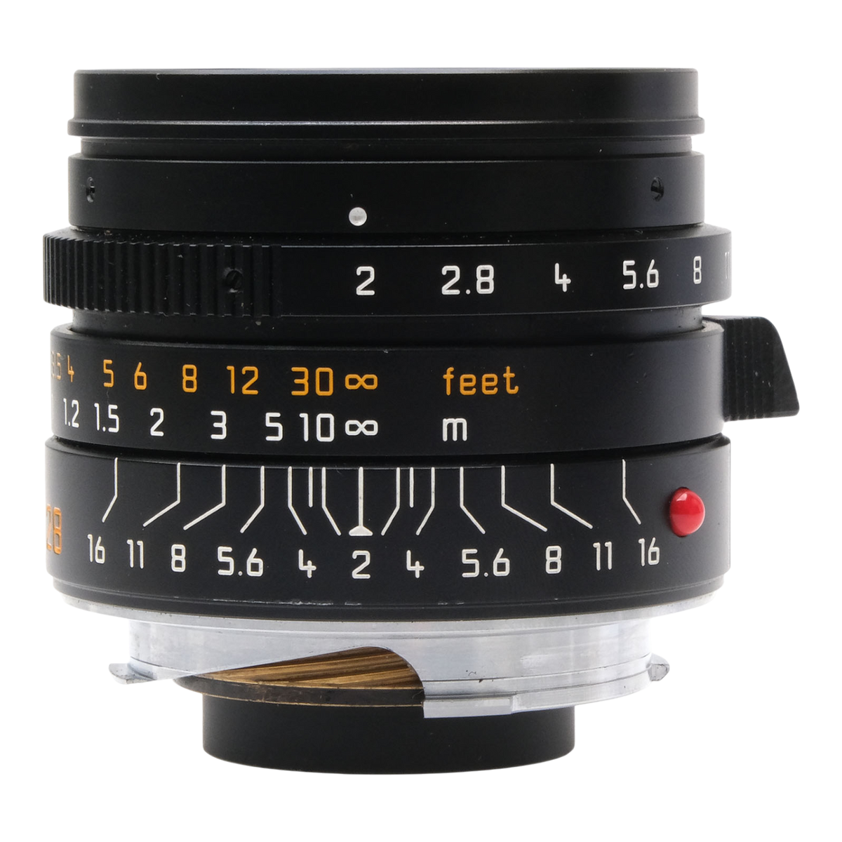 Leica 28mm f2 Summicron-M Asph, Hood, Case 4126857