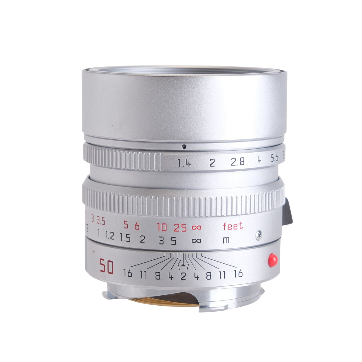 Leica 50mm f1.4 Summilux-M Asph Silver, Boxed 4800458