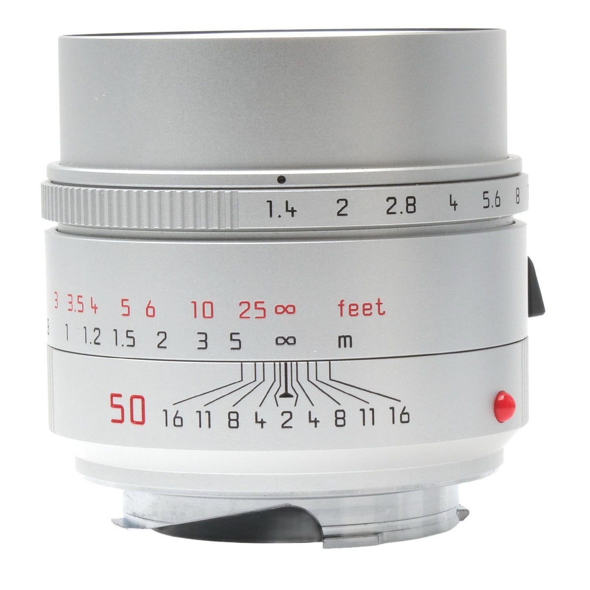 Leica 50mm f1.4 Summilux-M Silver, Boxed 4821477