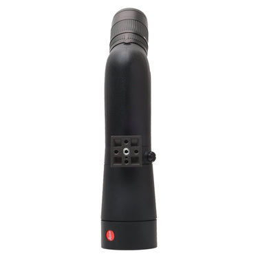 Leica APO-Televid 65 underside with tripod mounting plate and locking screw