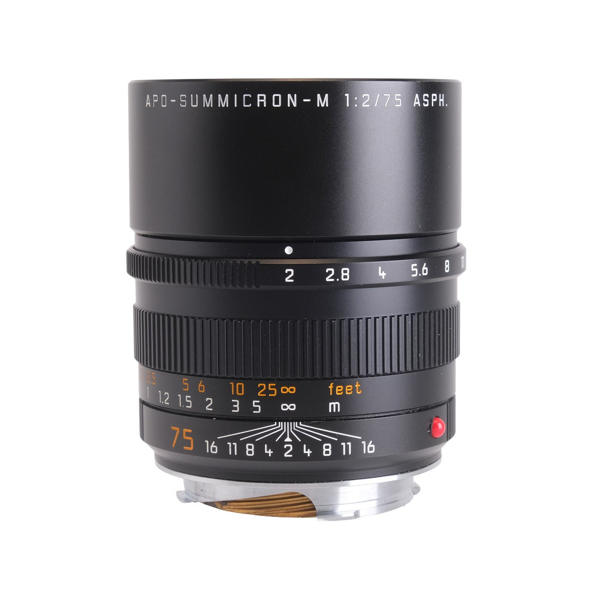 Leica 75mm f2 Apo, Boxed 4259527