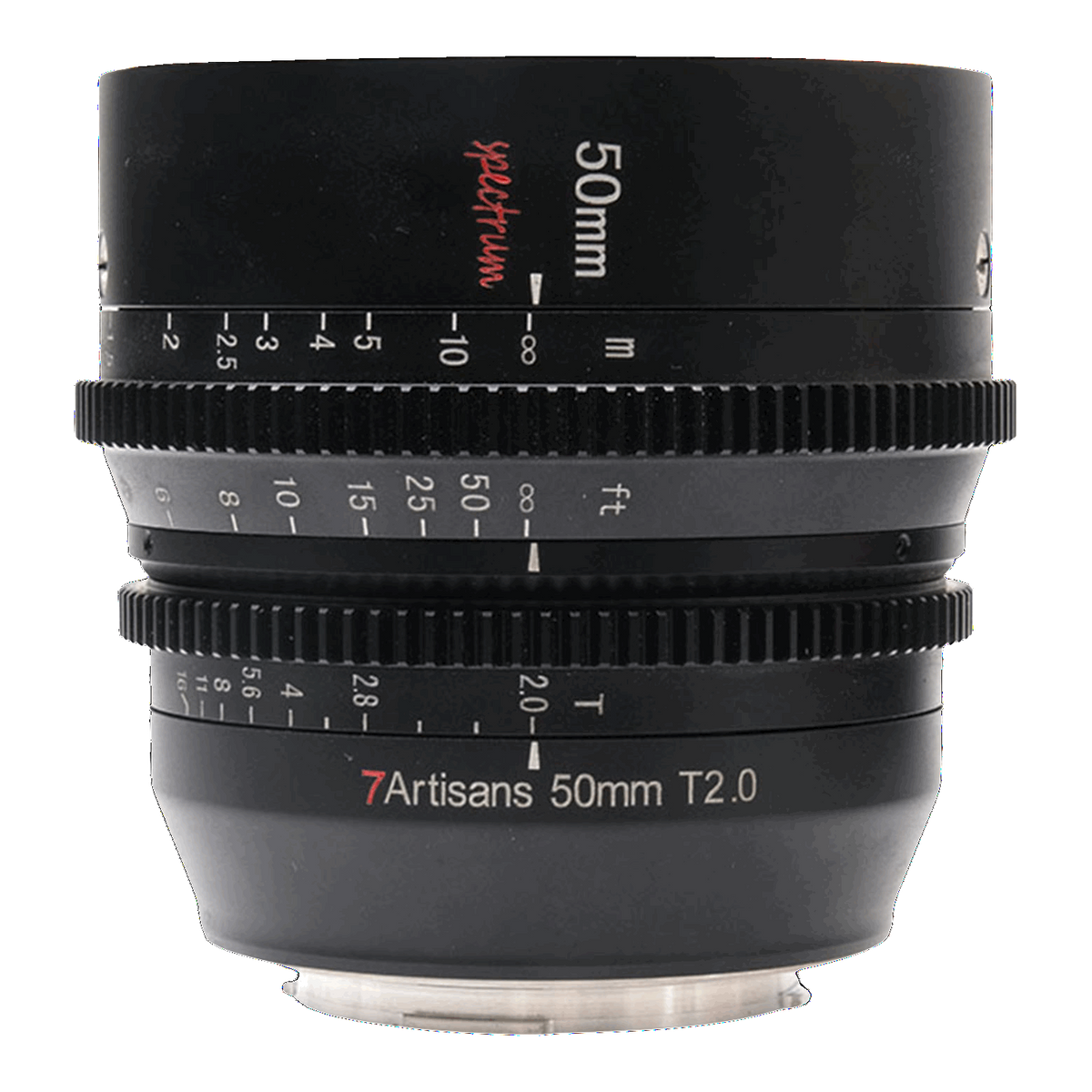 7 Artisan 50mm f2 Spectrum L Mount Cine, Boxed 91644
