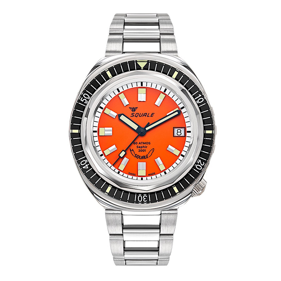 Squale 2001 Reverse Orange