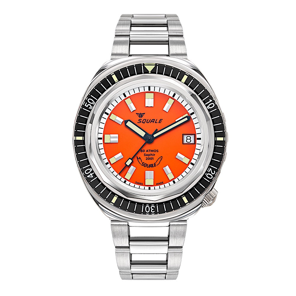 Squale 2001 Reverse Orange