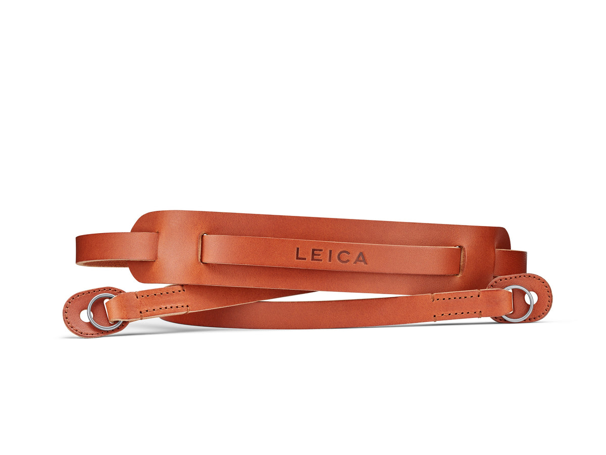 Leica Carrying Strap with Pad - Cognac