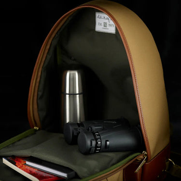 Billingham Rucksack 35 Sage Fibrenyte / Chocolate Leather