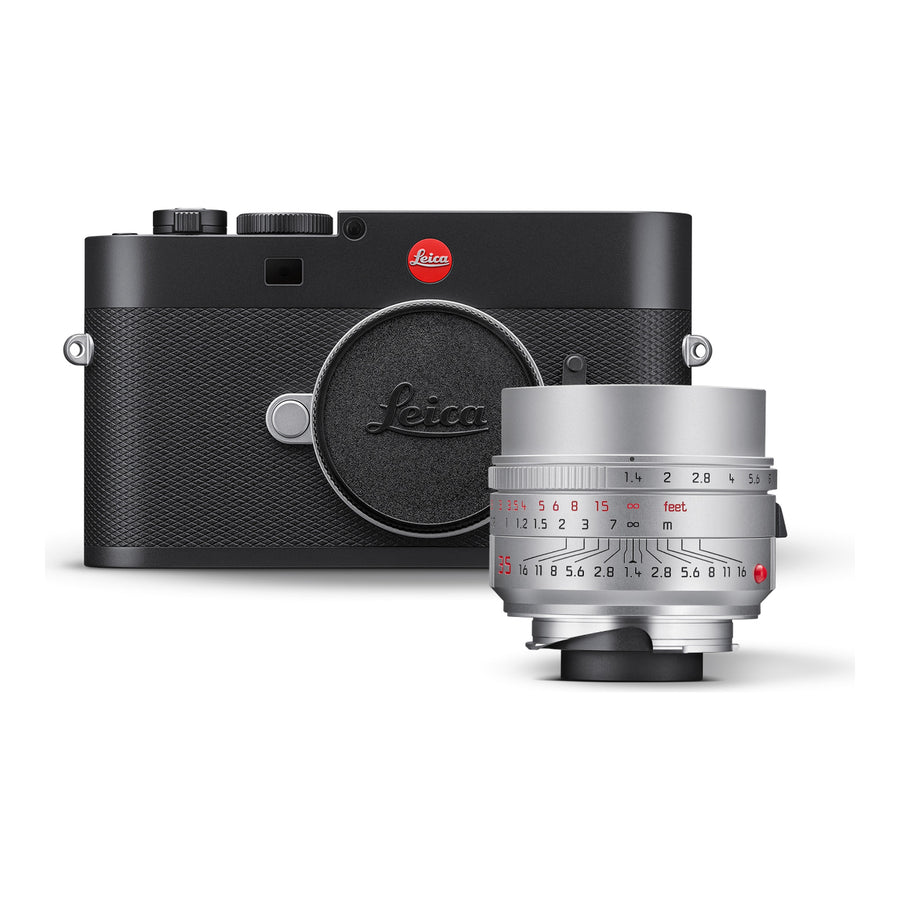 Leica M EV1 w/ 35mm f1.4 Silver Kit