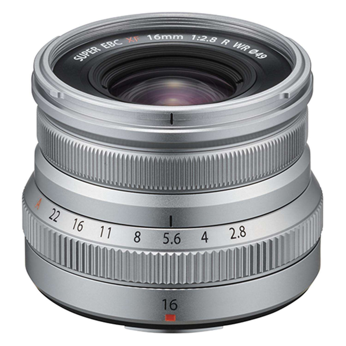 Fujifilm XF 16mm f2.8 R WR - Silver