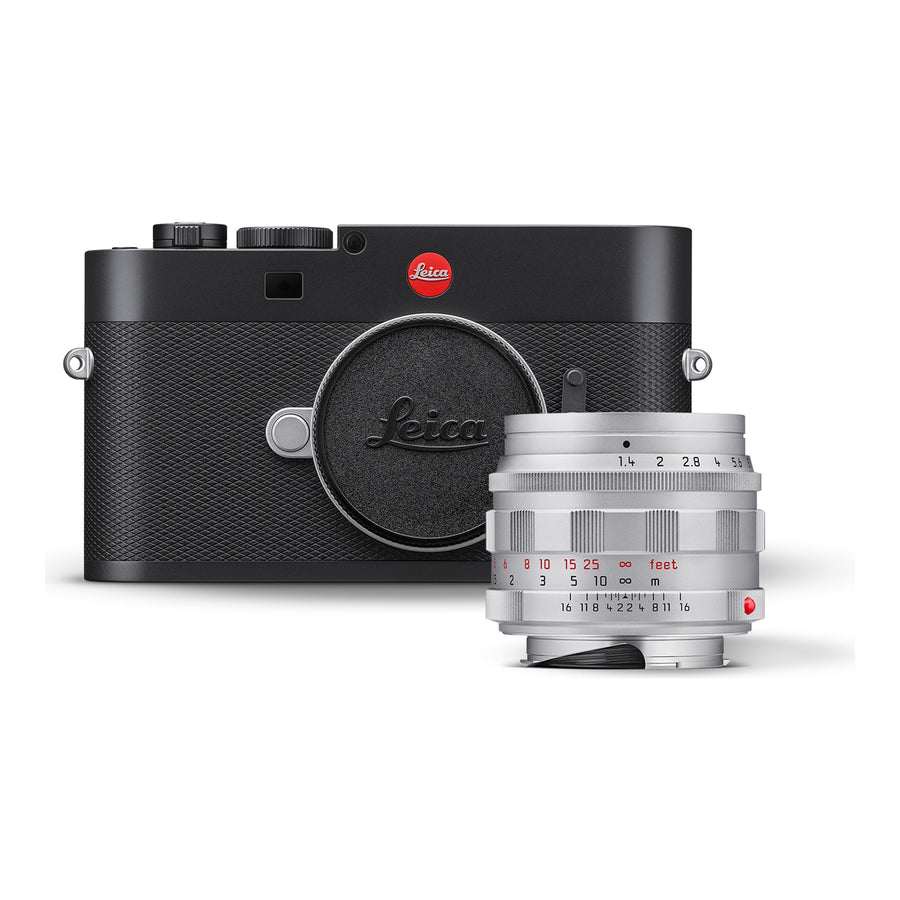 Leica M EV1 w/ 50mm f1.4 Silver Kit