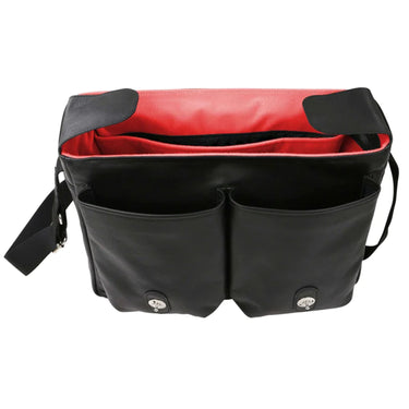 Oberwerth Boulevard Compact - Black w/ Red Insert