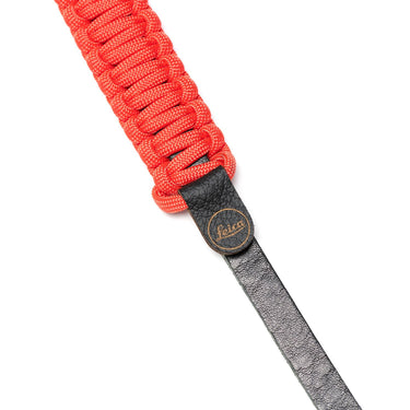 Leica Paracord Strap COOPH, black/red, 100 cm
