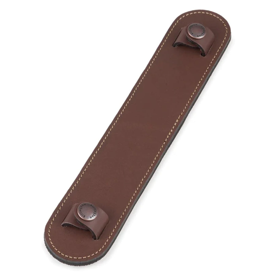 Billingham SP10 Shoulder Pad - Chocolate Leather / Antique Studs