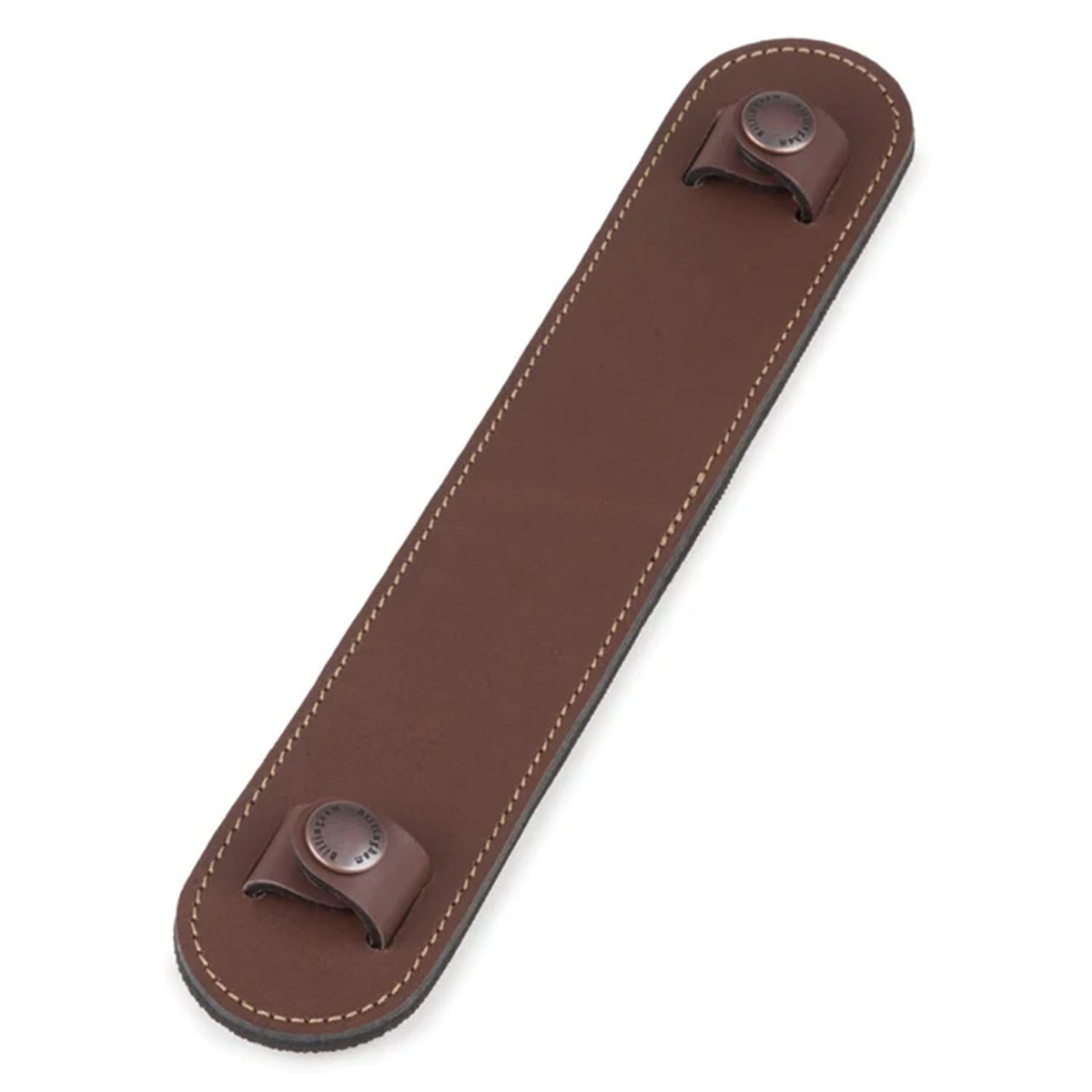 Billingham SP10 Shoulder Pad - Chocolate Leather / Antique Studs