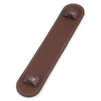 Chocolate Leather / Antique Studs