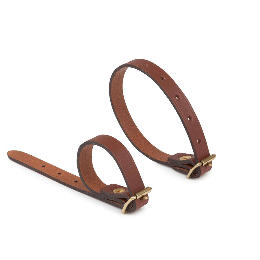 Billingham 5/8 Leather Tripod Straps - Tan