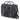 Billingham Thomas Briefcase / Laptop Bag - Black FibreNyte / Black Leather (Olive Lining)