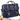 Billingham Thomas Briefcase / Laptop Bag - Navy Canvas / Chocolate Leather (Chocolate Lining)
