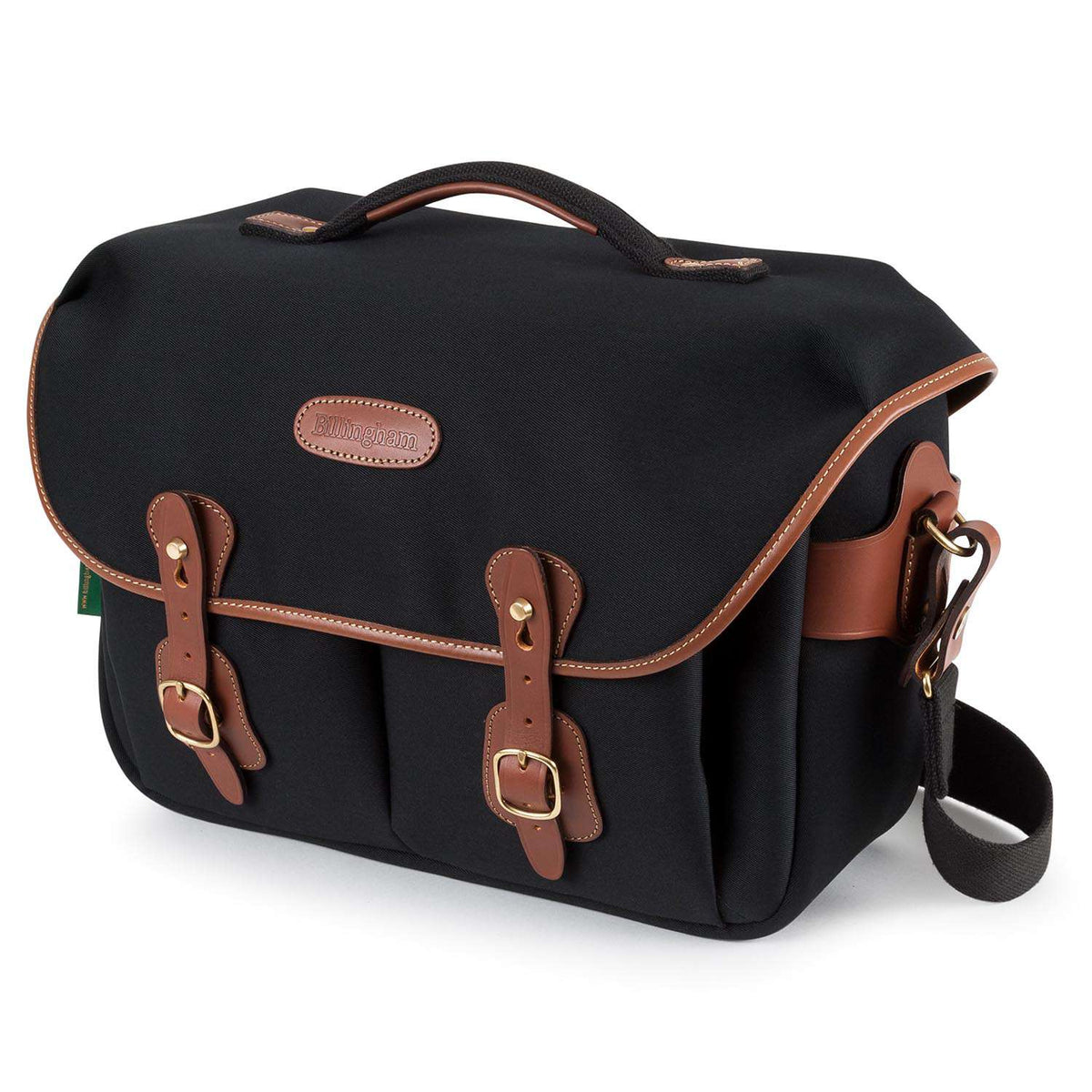 Billingham Hadley One - Black Canvas / Tan Leather