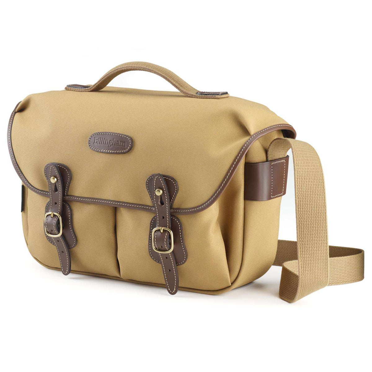 Billingham Hadley Pro Khaki Fibrenyte / Chocolate Leather