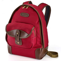 Burgundy Canvas / Chocolate Leather