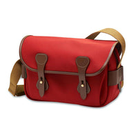 Burgundy Canvas / Chocolate Leather