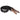 Billingham Stowaway Sling - Black Webbing / Black Leather With Brass