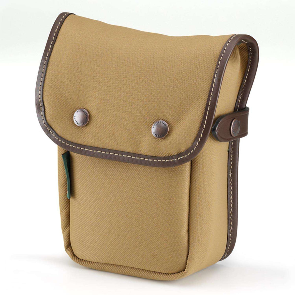 Billingham Delta Pocket  Khaki Fibrenyte / Chocolate Leather