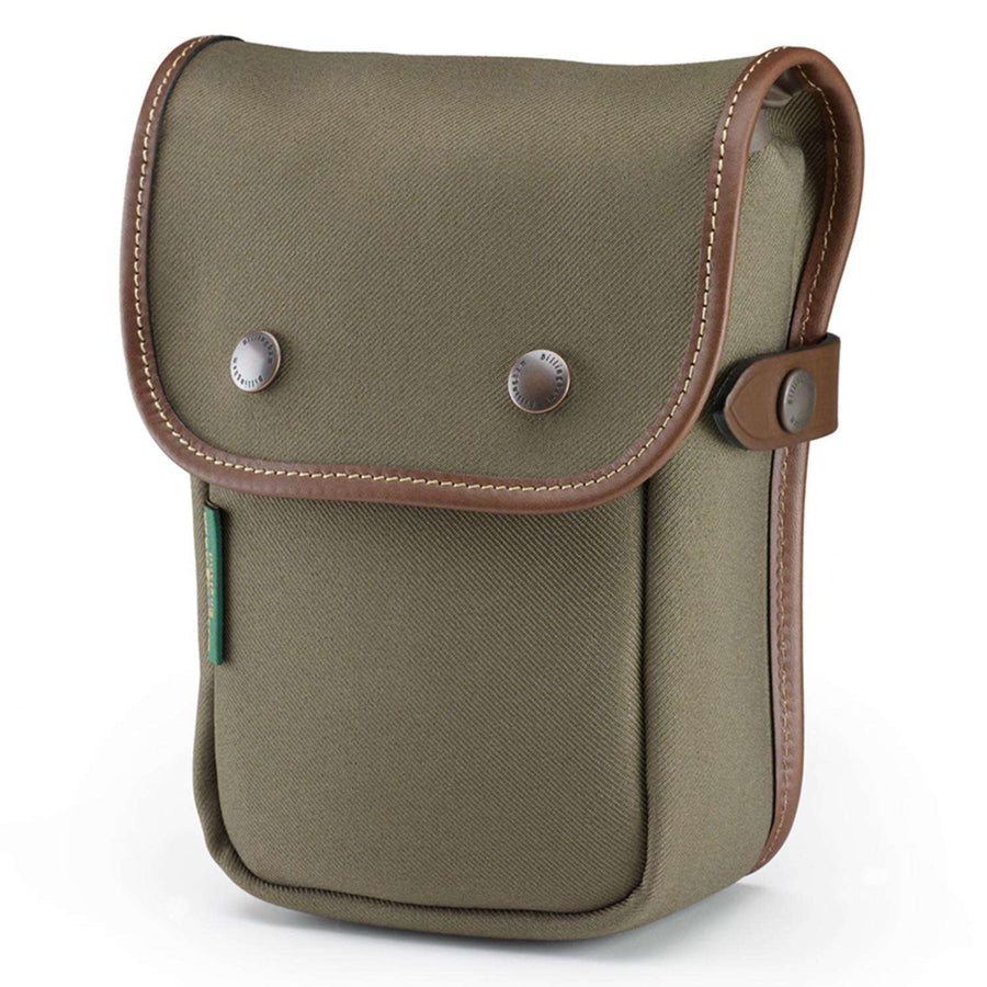 Billingham Delta Pocket  Sage Fibrenyte/ Chocolate Leather