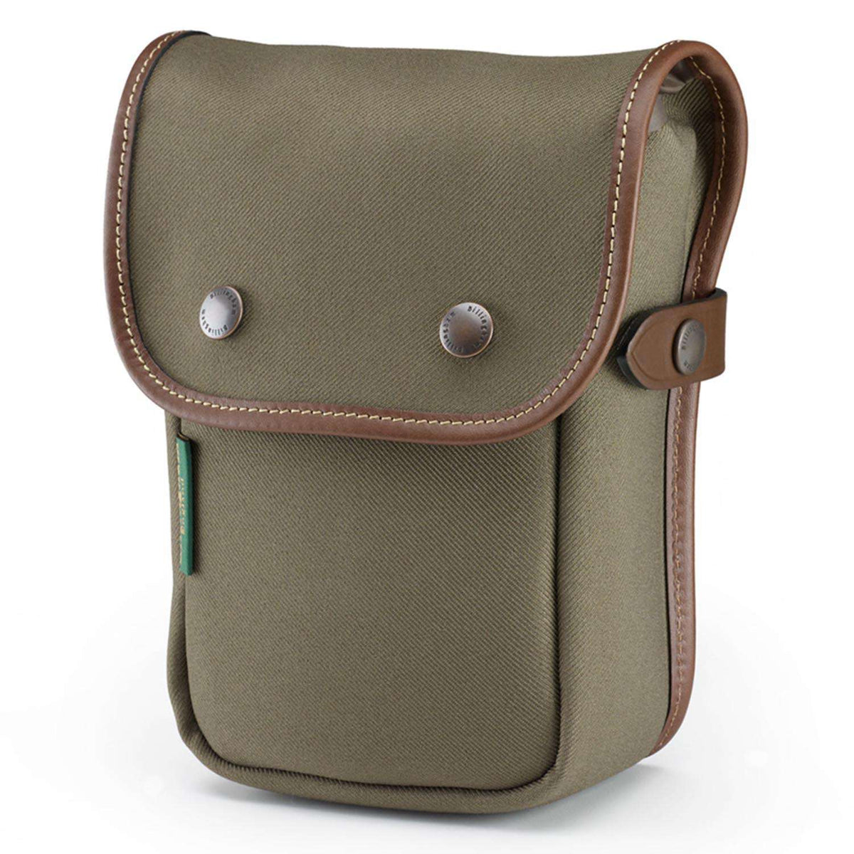 Billingham Delta Pocket  Sage Fibrenyte/ Chocolate Leather