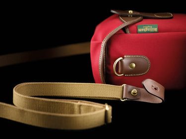 Billingham 72 Bag Burgundy Canvas / Chocolate Leather
