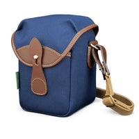 Navy Fibrenyte / Chocolate Leather