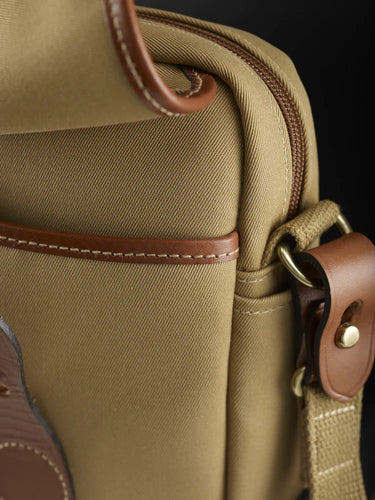 Billingham Pola Stowaway - Sage Fibrenyte/ Chocolate Leather
