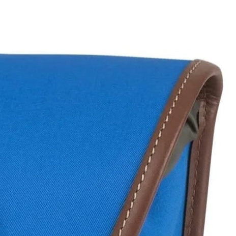 Billingham Delta Pocket  Imperial Blue / Tan Leather