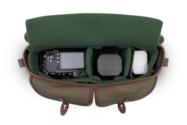 Billingham Hadley Pro 2020 Sage Fibrenyte / Chocolate Leather