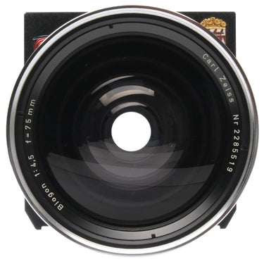 Zeiss 75mm f4.5 Biogon Linhof, faint edge haze rear 2285519